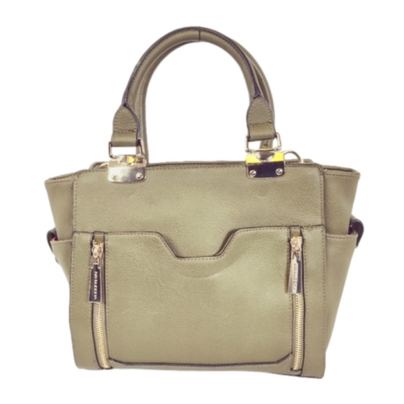 BIG Buddha Olive Green Hand Bag Shoulder Crossbody Strap Adjustable & Removable - Picture 1 of 15